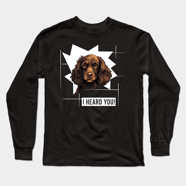 Funny Boykin Spaniel Dog Owner Humor Long Sleeve T-Shirt by whyitsme